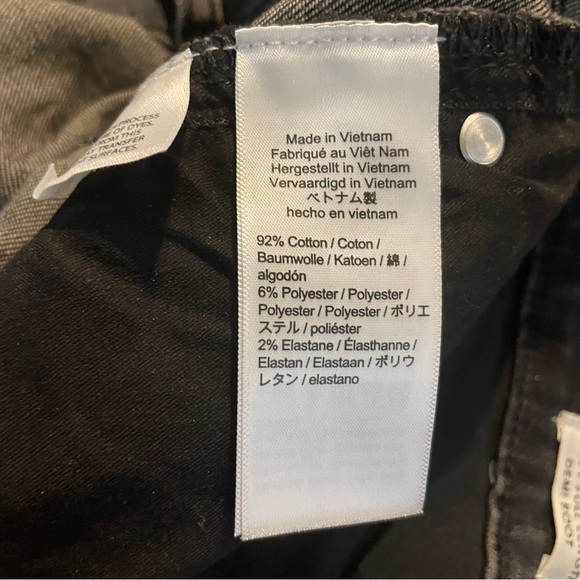 J. Crew Curvy Full Length Demi Boot Acid Wash Black Denim Jeans - Picture 8 of 9